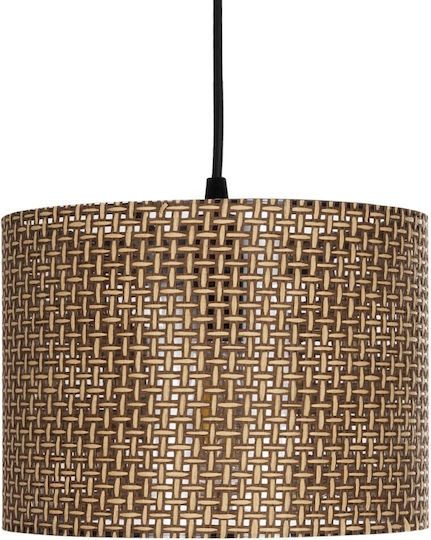 GloboStar Clairie Pendant Light Brown with Socket E27 22x22x93cm