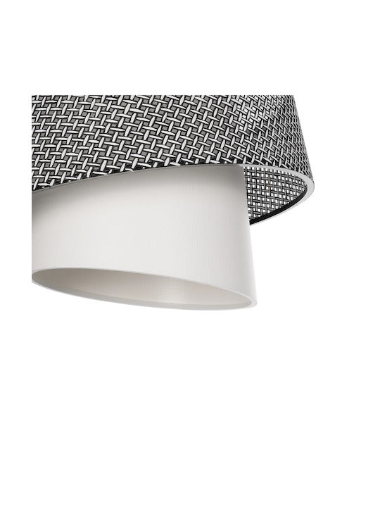 GloboStar Alina Pendant Light Gray with Socket E27 30x30x93cm