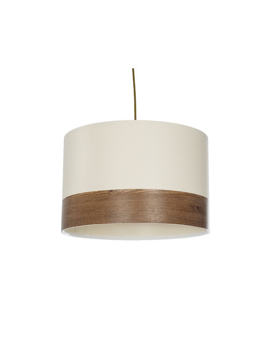 GloboStar Zyklus Pendant Light White with Socket E27 36x36x73cm