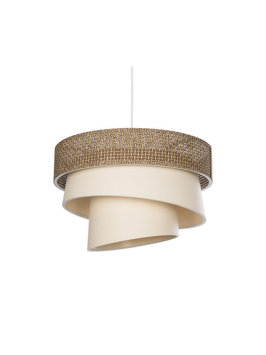 GloboStar Siera Pendant Light Brown with Socket E27 38x38x95cm
