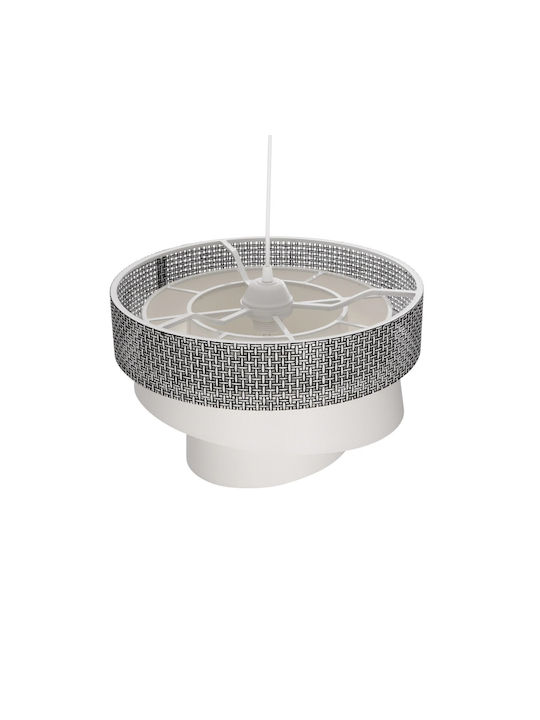 GloboStar Siera Pendant Light Gray with Socket E27 38x38x95cm