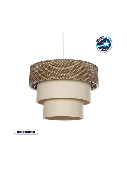 GloboStar Level Pendant Light Bronze with Socket E27 38x38x95cm