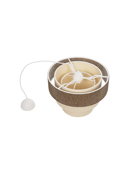 GloboStar Level Pendant Light Bronze with Socket E27 38x38x95cm
