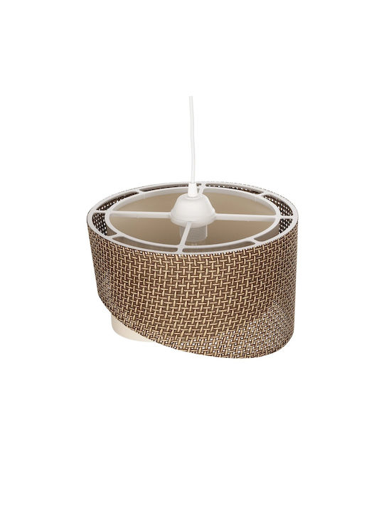 GloboStar Lili Pendant Light Bronze with Socket E27 38x38x95cm