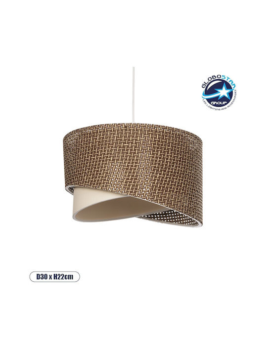 GloboStar Lili Pendant Light Bronze with Socket E27 38x38x95cm
