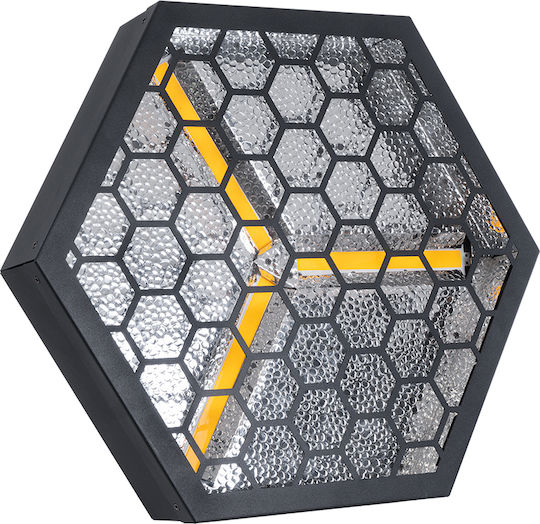 GloboStar Διακοσμητικό Φωτιστικό LED RGB 38x38x22εκ.