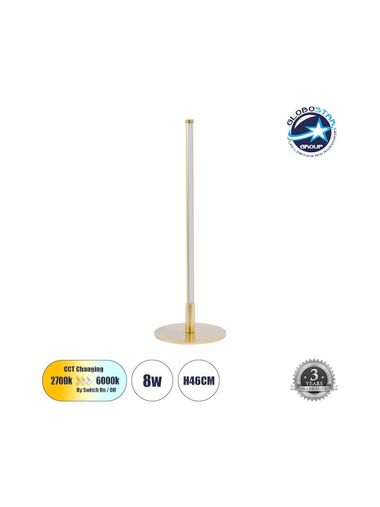 GloboStar Dekorative Lampe Gold