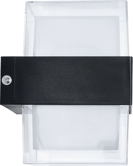 GloboStar Empire Επιτοίχιο Εξωτερικό Σποτ LED IP65 10W με Φυσικό Λευκό Φως Διπλής Δέσμης