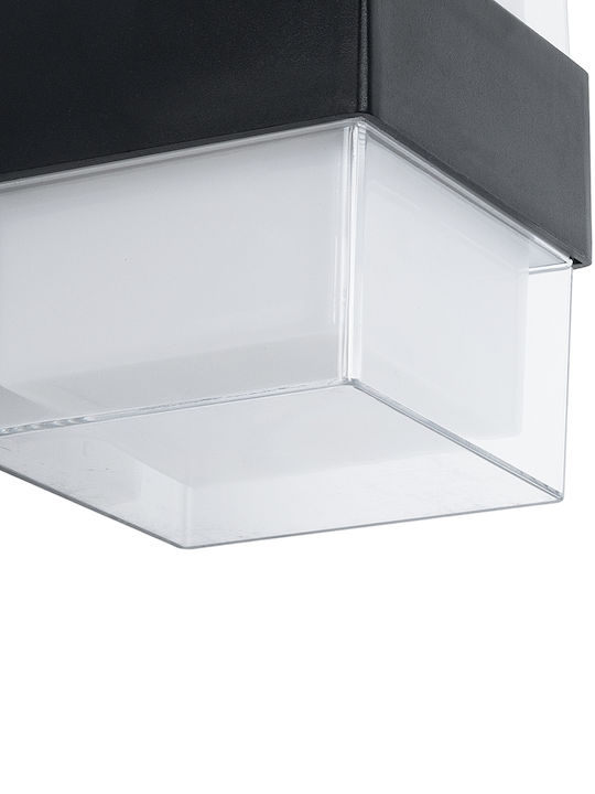 GloboStar Empire Wall-Mounted Outdoor Spot Light LED IP65 10W with Natural White Light Double Beam