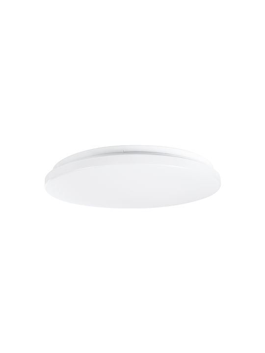 GloboStar Ceiling Mount Light Bathroom 33cm White with Integrated LED