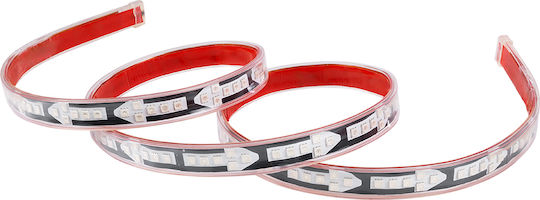 GloboStar Αδιάβροχη Ταινία LED 24V RGB Φως 1.5m Τύπου SMD5050