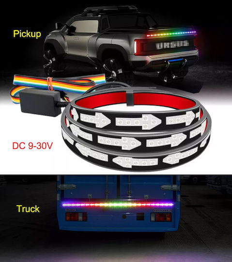 GloboStar Αδιάβροχη Ταινία LED 24V RGB Φως 1m Τύπου SMD5050