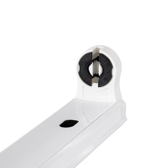GloboStar Lighting Batten Tubato with 1 Slot for LED Lamp T8 150cm