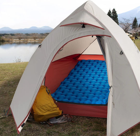 Salty Tribe Ciconians Single Camping Sleeping Mat 185x55cm Thickness 5cm in Blue color