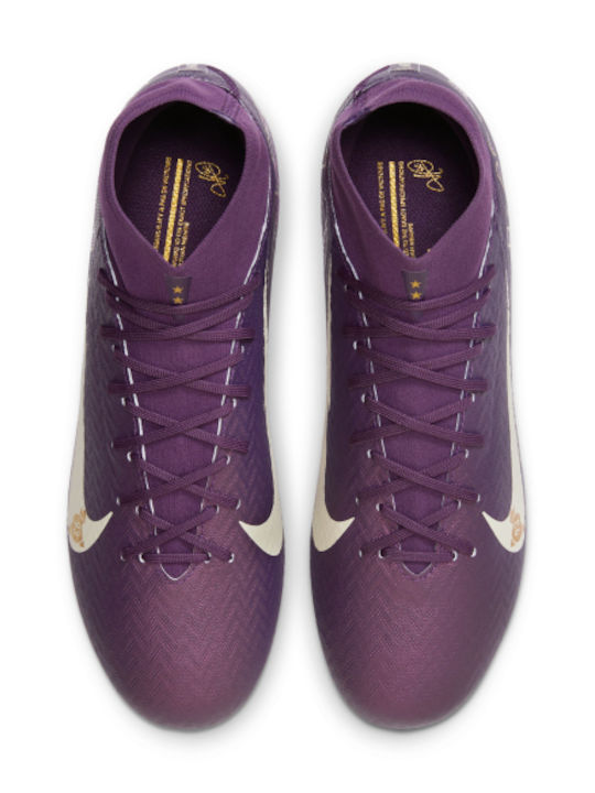 Nike Mercurial Superfly 10 Academy Football Shoes with Cleats Purple
