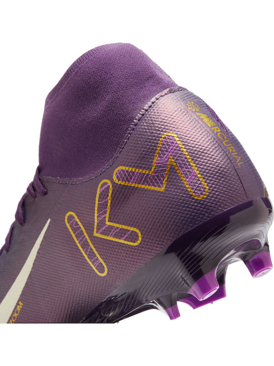 Nike Mercurial Superfly 10 Academy Football Shoes with Cleats Purple