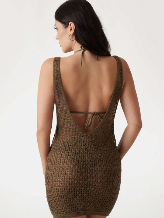 Beach Dress Brown