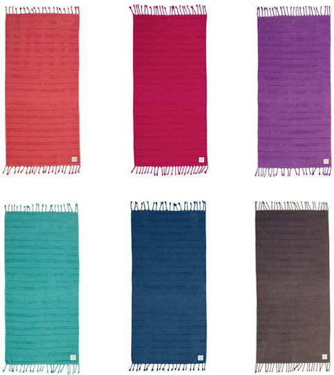 Nef-Nef Homeware Nef-Nef Homeware Strandtuch Baumwolle Lila 160x80cm