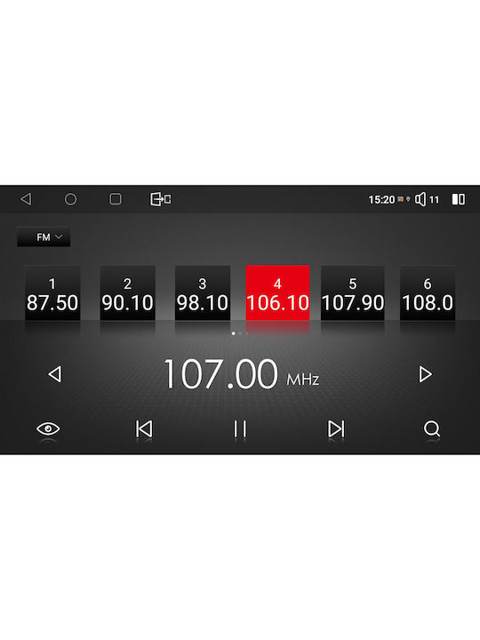Lenovo Sistem Audio Auto pentru Toyota Yaris 1999-2006 (Bluetooth/USB/AUX/WiFi/GPS/Apple-Carplay/Android-Auto) cu Ecran Tactil 9"