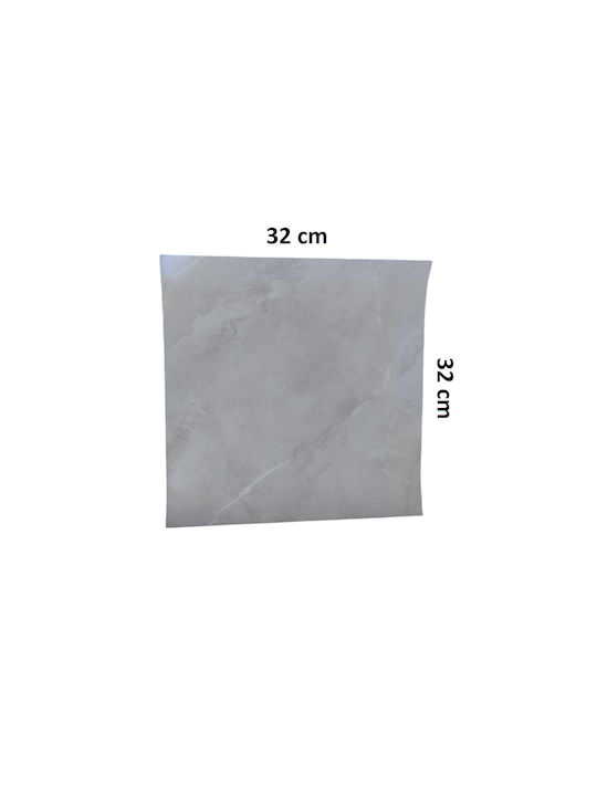 Self-adhesive Stickers Marble Tiles White 30 X 30 Cm 24 Pieces