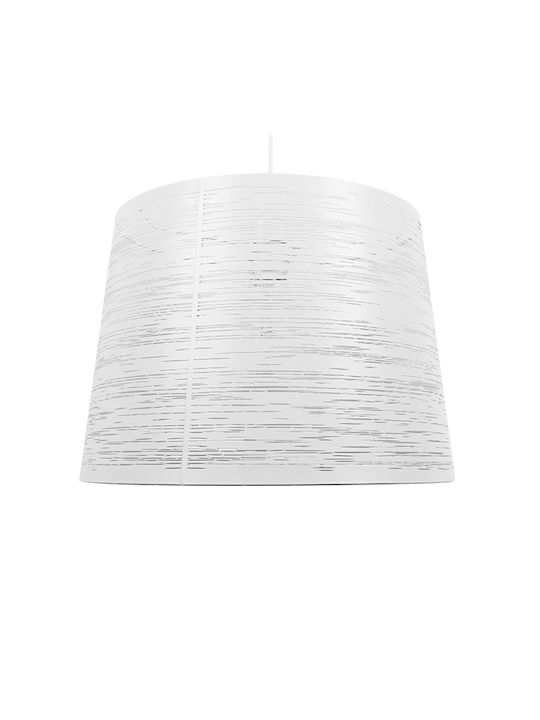 GloboStar Accademia White Bell Pendant Ceiling Light with E27 Socket 35x25x25cm
