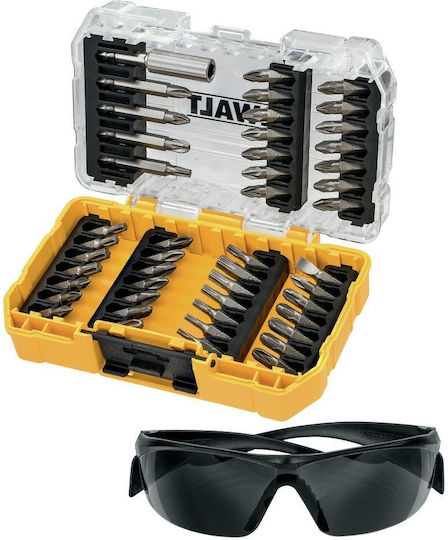 DEWALT Комплект 47 Свредла с Шестоъгълна Опашка за Стъкло και плочки
