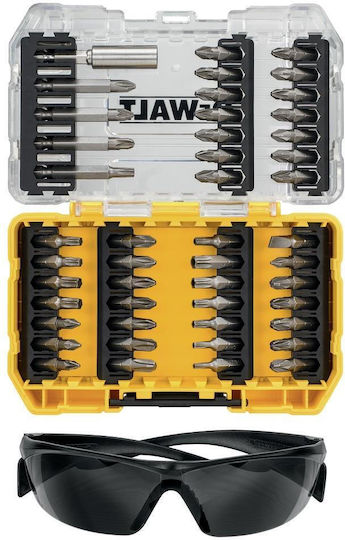DEWALT Комплект 47 Свредла с Шестоъгълна Опашка за Стъкло και плочки