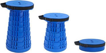 Powertech Powertech Folding Stool Beach Blue 25.5x45cm