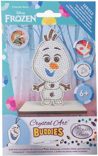 Diamond Painting Kit Craft Buddy Crystal Art Buddies Olaf 7 Teile