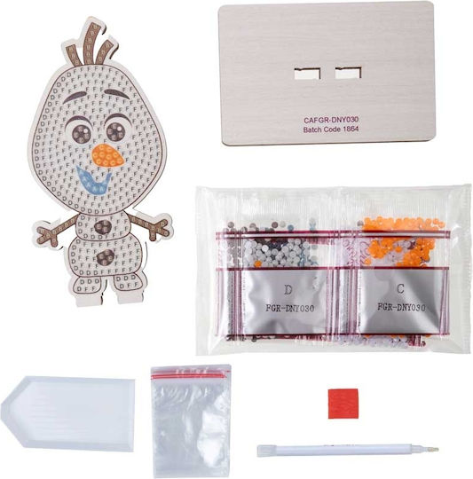 Diamond Painting Kit Craft Buddy Crystal Art Buddies Olaf 7 Teile