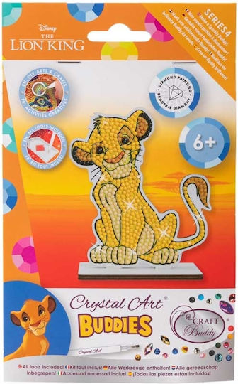 Diamond Embroidery Kit Craft Buddy Crystal Art Buddies Simba 7 Pieces