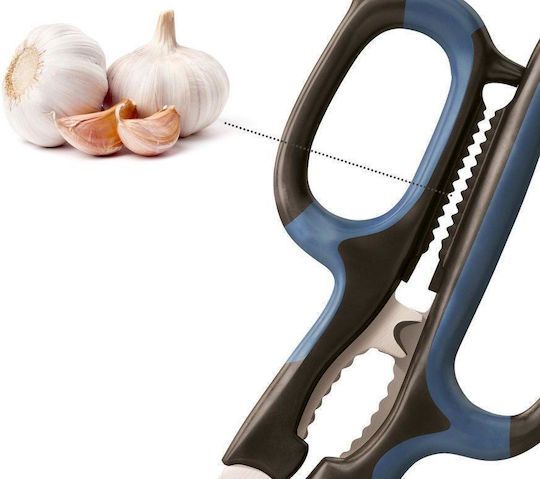 Foarfecă multifuncțională Anysharp 23 cm oțel negru albastru