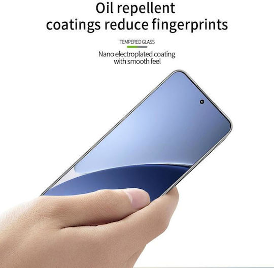 Xiaomi 15 Pro Pinwuyo 9h 3d Hot Bending Tempered Glass Film Black