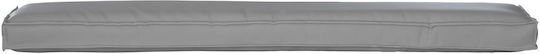 vidaXL Gartenstuhlkissen Paletten Grau 2 Stück 40x200cm