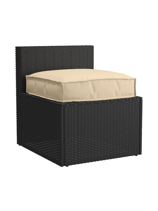vidaXL Waterproof Pallet Bench Cushion Beige 60x60cm. 42001491