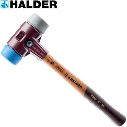 Halder Simplex Mattel 620gr cu Mâner de Lemn 3013040