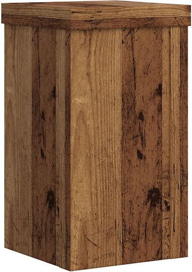 vidaXL Pflanzenständer Holz Beige 10cmx10cmx18cmcm. 2Stück