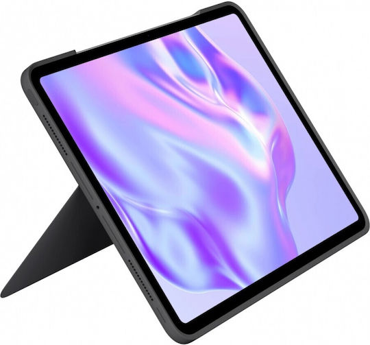 Logitech Combo Touch Flip Cover Γκρι (iPad Pro 2024 13")