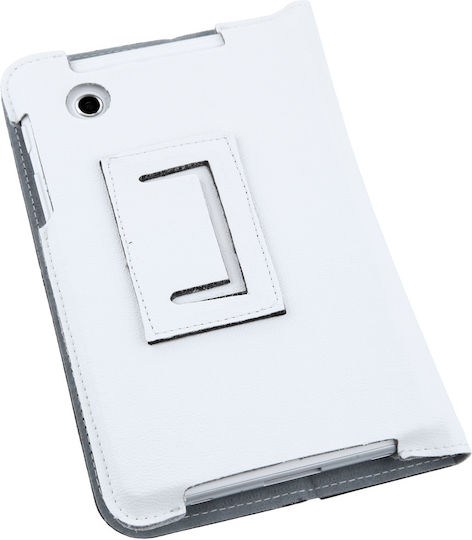 Quer Flip Cover Albă (Samsung Galaxy Tab P3100)