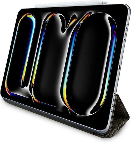 Guess Magnetic 4G Big Logo Flip Cover Καφέ (iPad Pro 13 (2024))
