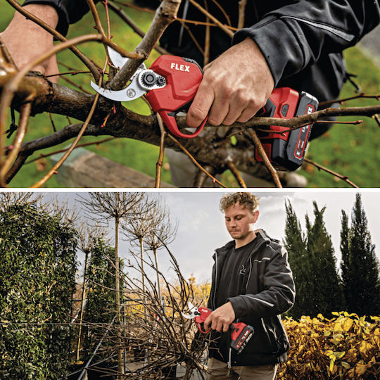 Flex Pruning Shears Battery 18V Solo with Maximum Cutting Diameter 35mm