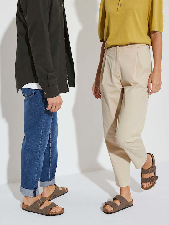 Arizona Ανδρικά Σανδάλια σε Καφέ Χρώμα Narrow Fit