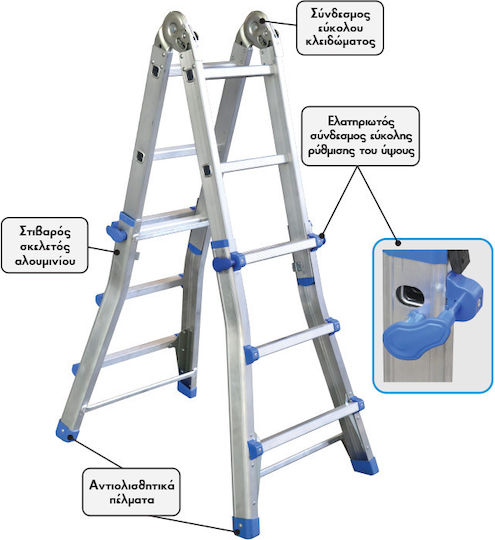 Bulle Multipurpose Ladder 4x3