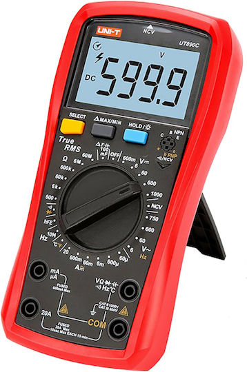 Uni-T Ψηφιακό Πολύμετρο True RMS με Μέτρηση AC / DC UT890C