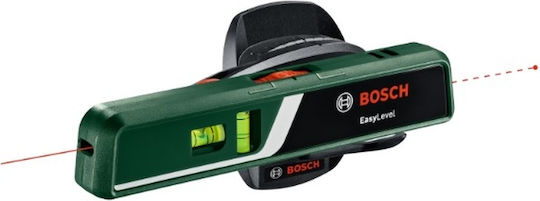 Bosch EasyLevel Γραμμικό Αλφάδι Laser Κόκκινης Δέσμης 1.5V με Εύρος Εργασίας 5m
