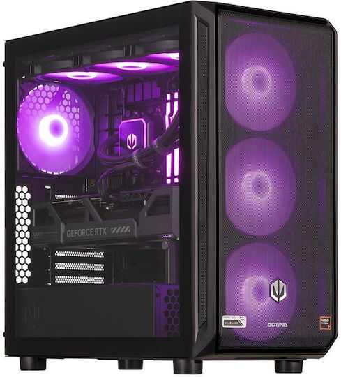 Actina Gaming Desktop PC (Ryzen 7-7800X3D/32GB DDR5/2TB SSD/Fără Sistem De Operare)