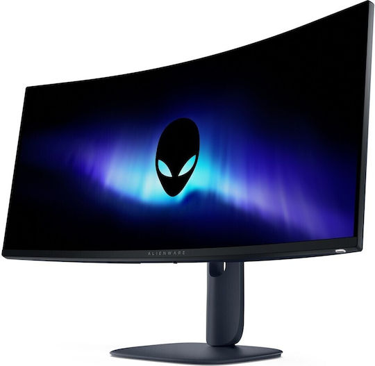 Dell Alienware Gaming AW3425DWM Ultrawide HDR Curved Gaming Monitor 34" QHD 3440x1440 180Hz με Χρόνο Απόκρισης 1ms GTG