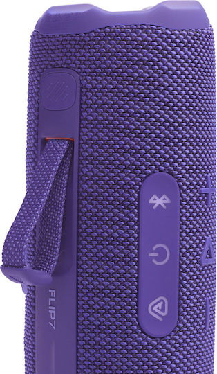JBL Flip 7 Αδιάβροχο Ηχείο Bluetooth 35W με Διάρκεια Μπαταρίας έως 16 ώρες Μωβ