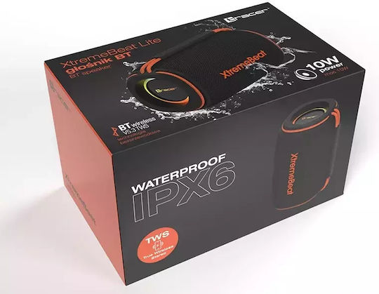 Tracer XtremeBeat Lite Ηχείο Bluetooth 10W με Διάρκεια Μπαταρίας έως 6 ώρες Μαύρο