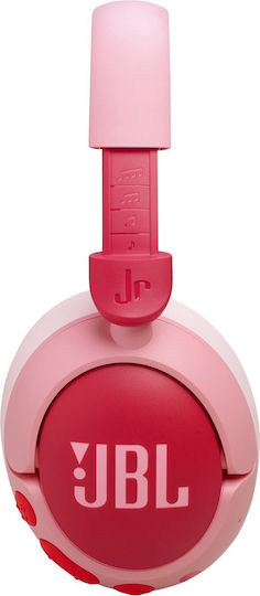 JBL Junior 470nc Wireless / Wired Kids' Over Ear Headphones with 50 Hours Playing Time Pink